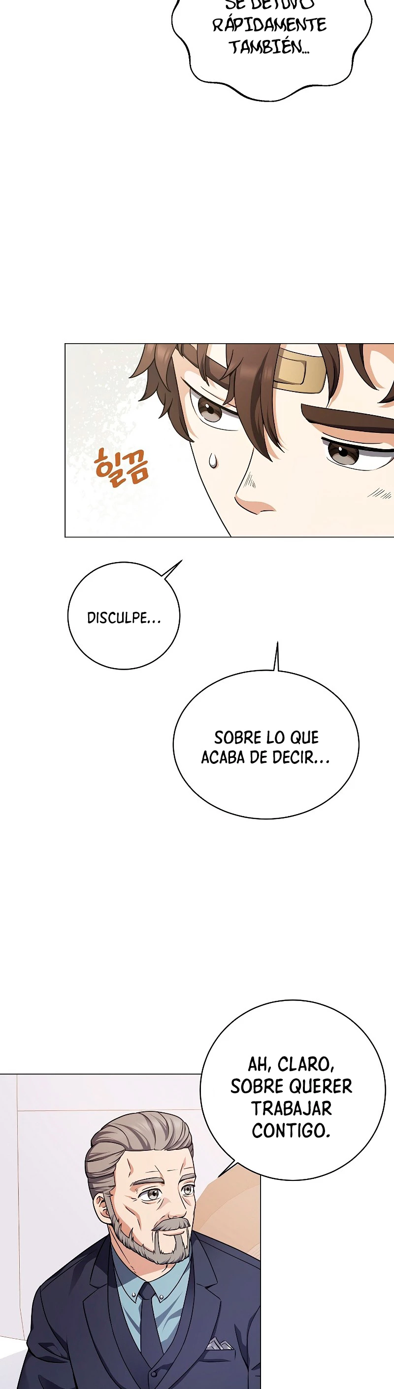 Restaurante callejero de un héroe retornado. capítulo 22, página 17