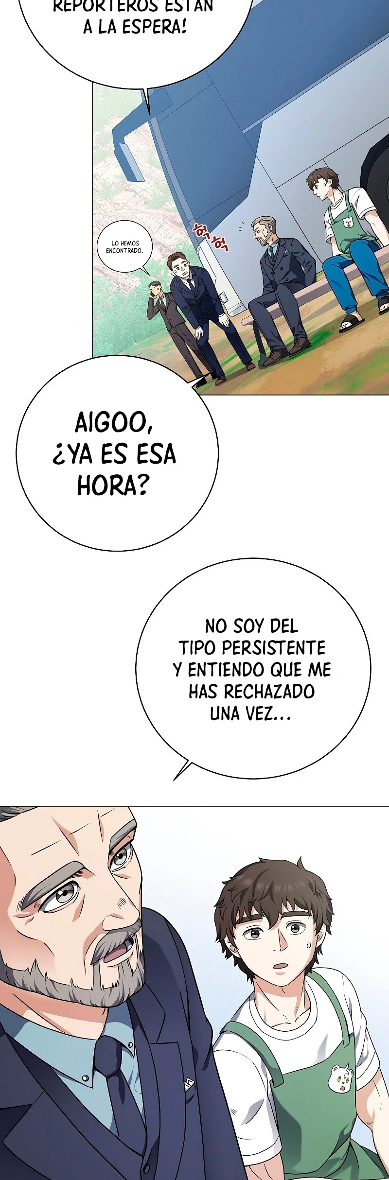 Restaurante callejero de un héroe retornado. capítulo 22, página 23