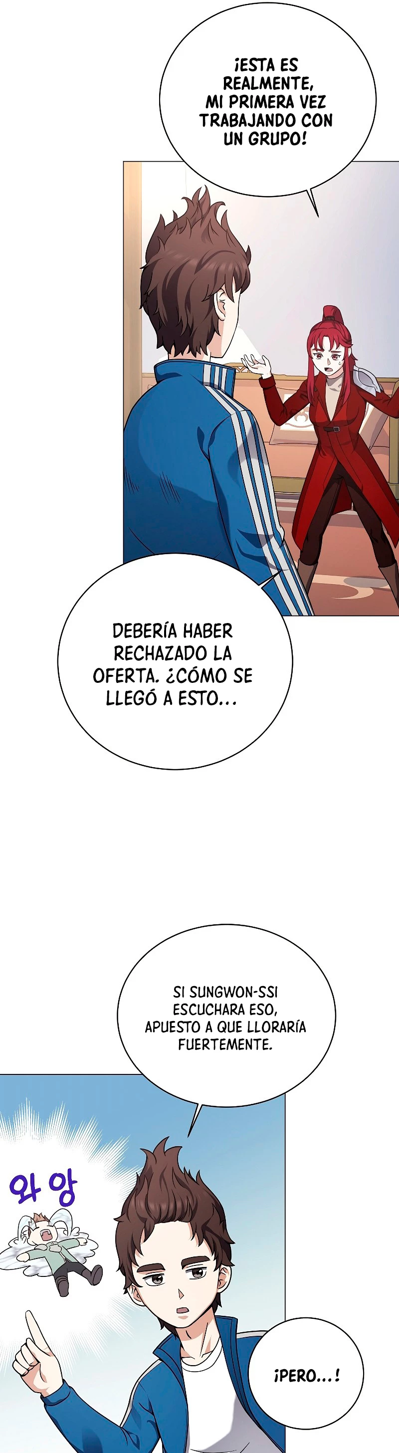 Restaurante callejero de un héroe retornado. capítulo 22, página 28