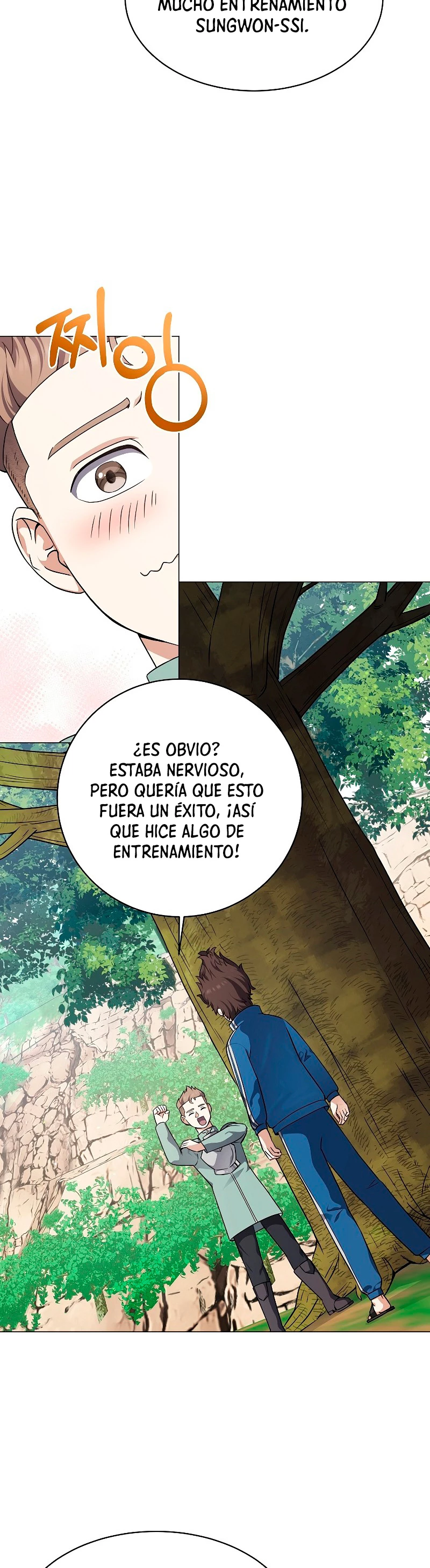 Restaurante callejero de un héroe retornado. capítulo 22, página 34