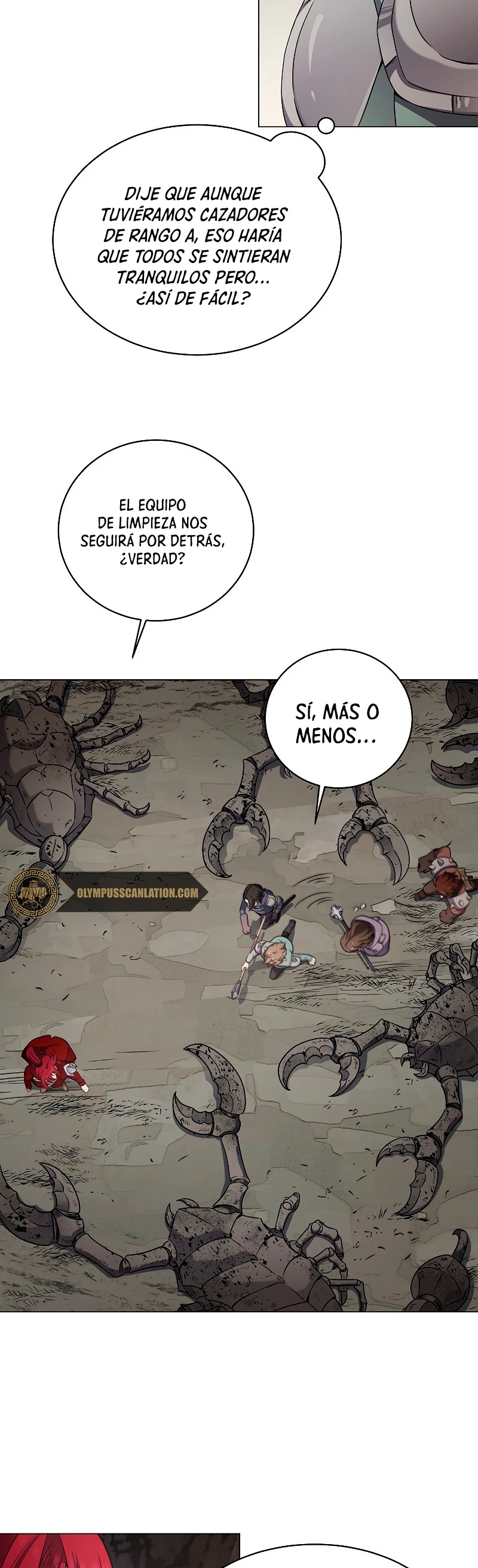 Restaurante callejero de un héroe retornado. capítulo 23, página 8