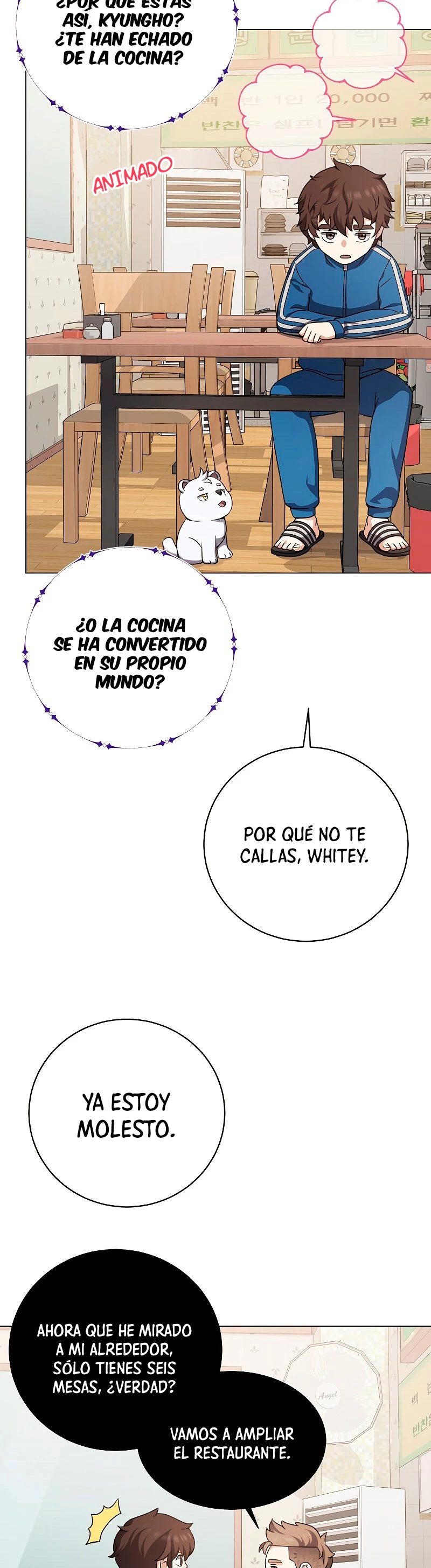 Restaurante callejero de un héroe retornado. capítulo 25, página 7