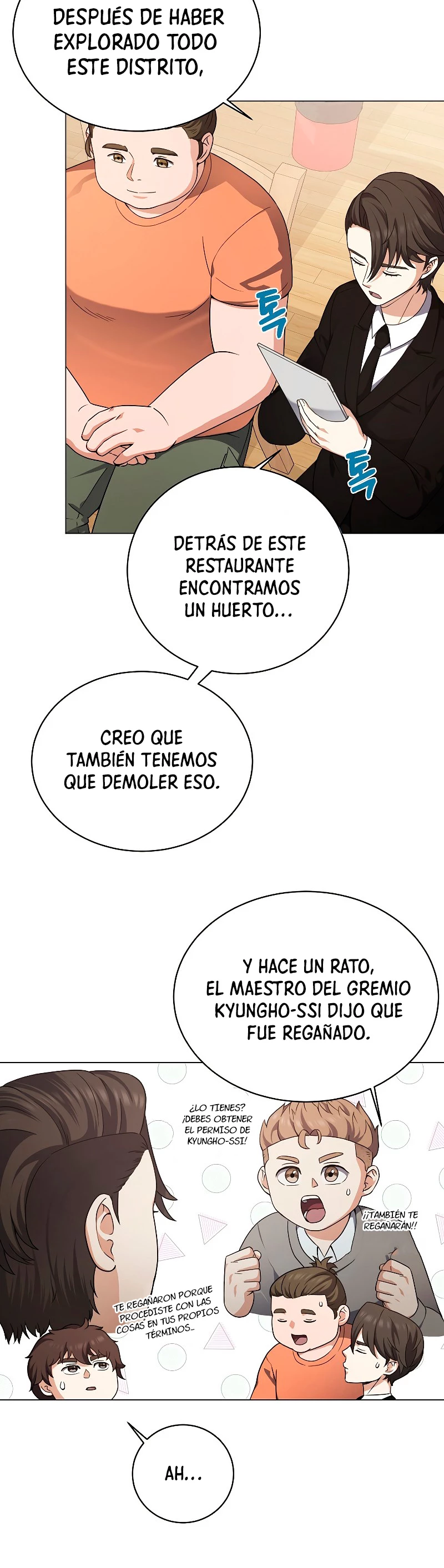 Restaurante callejero de un héroe retornado. capítulo 25, página 17