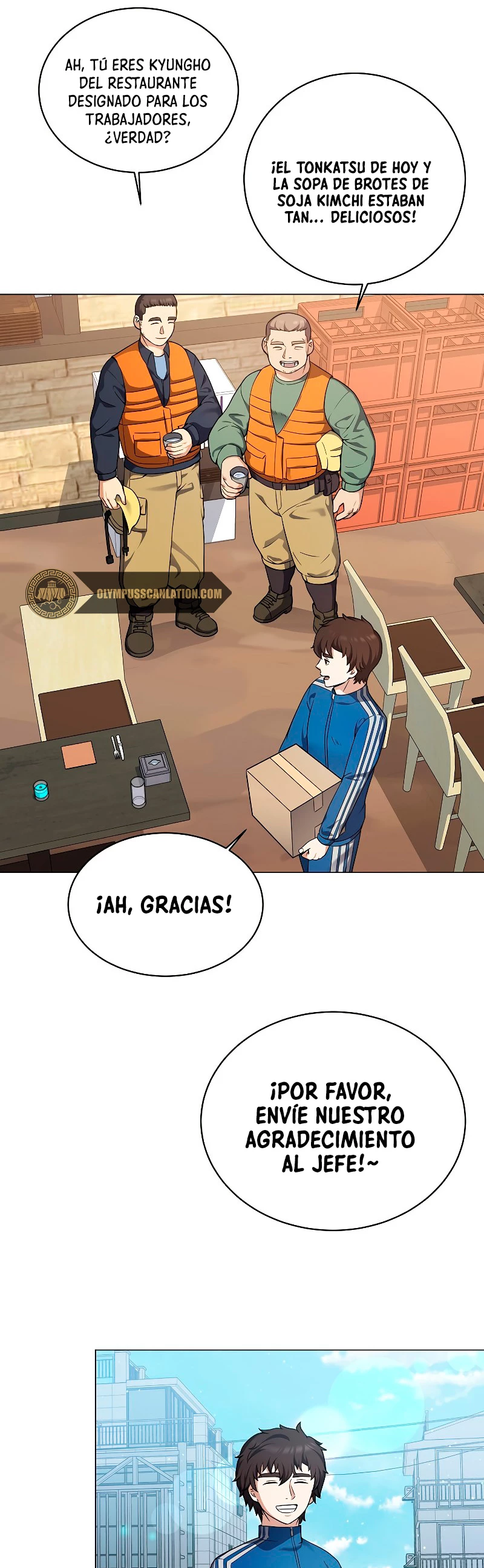 Restaurante callejero de un héroe retornado. capítulo 26, página 6