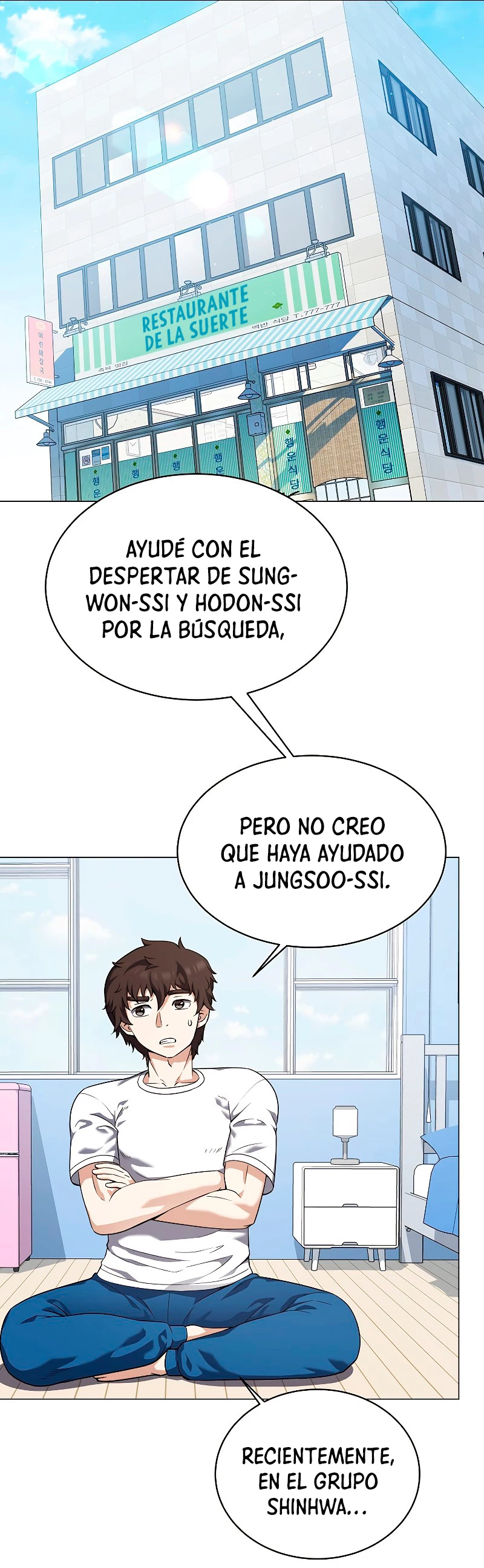 Restaurante callejero de un héroe retornado. capítulo 28, página 21