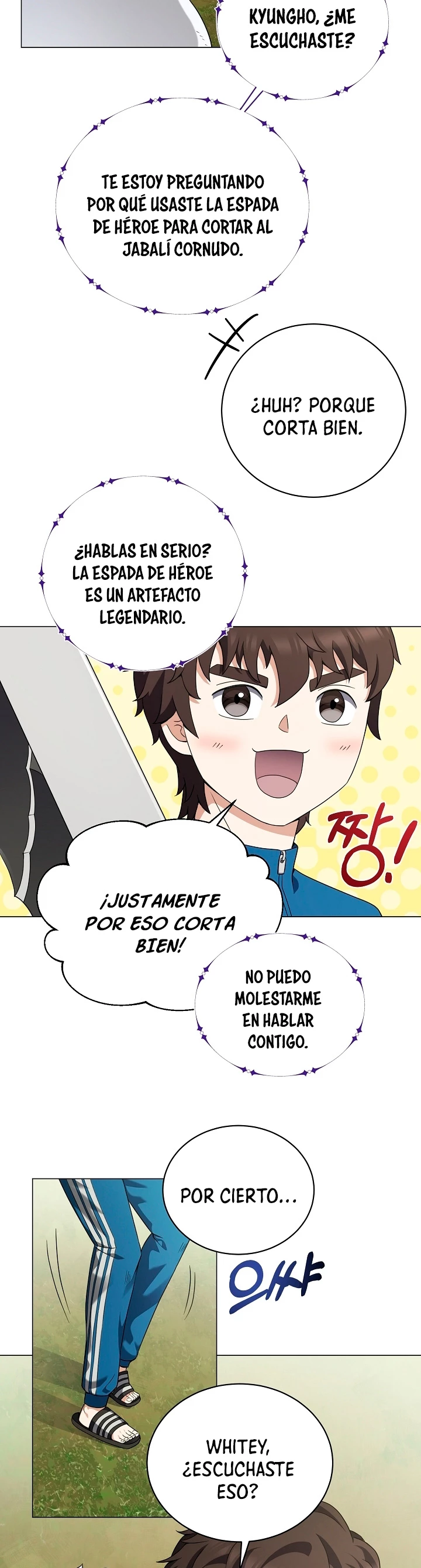 Restaurante callejero de un héroe retornado. capítulo 37, página 7