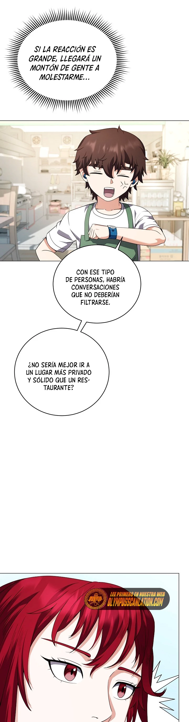 Restaurante callejero de un héroe retornado. capítulo 42, página 32