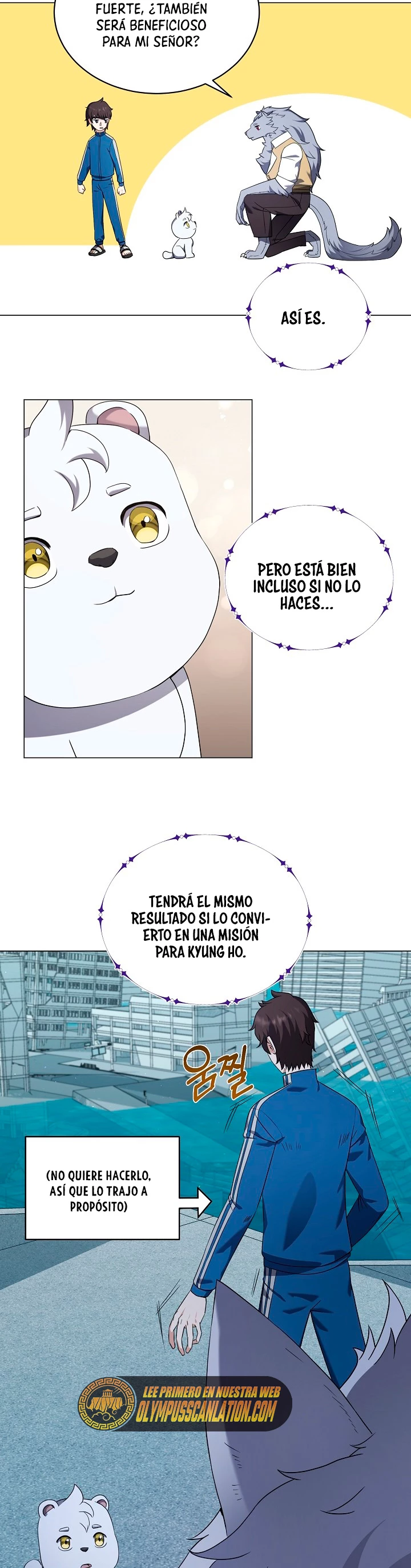 Restaurante callejero de un héroe retornado. capítulo 43, página 22