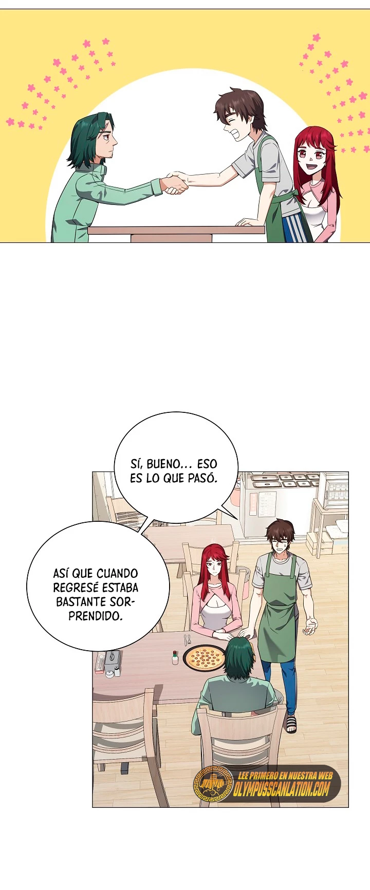 Restaurante callejero de un héroe retornado. capítulo 48, página 13