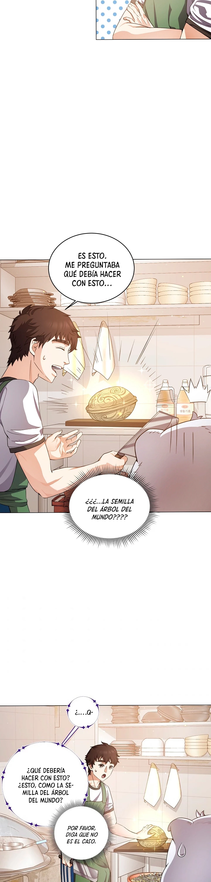 Restaurante callejero de un héroe retornado. capítulo 5, página 6