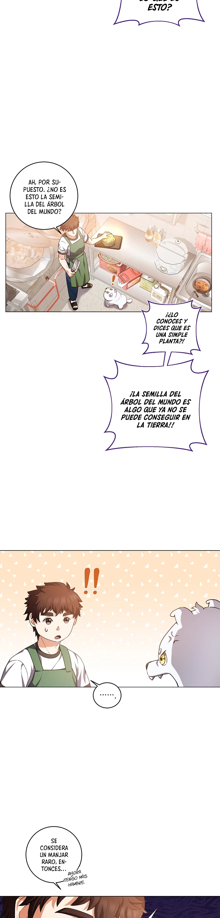 Restaurante callejero de un héroe retornado. capítulo 5, página 8