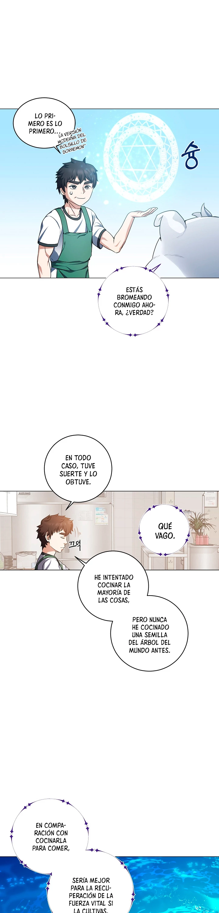 Restaurante callejero de un héroe retornado. capítulo 5, página 10