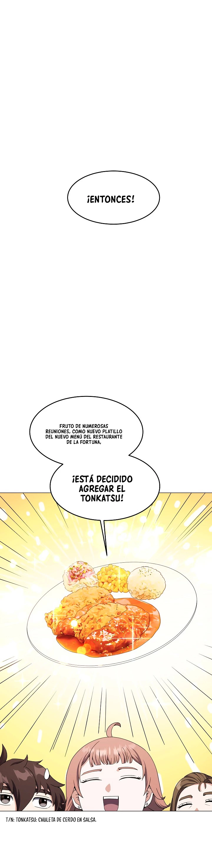 Restaurante callejero de un héroe retornado. capítulo 59, página 2