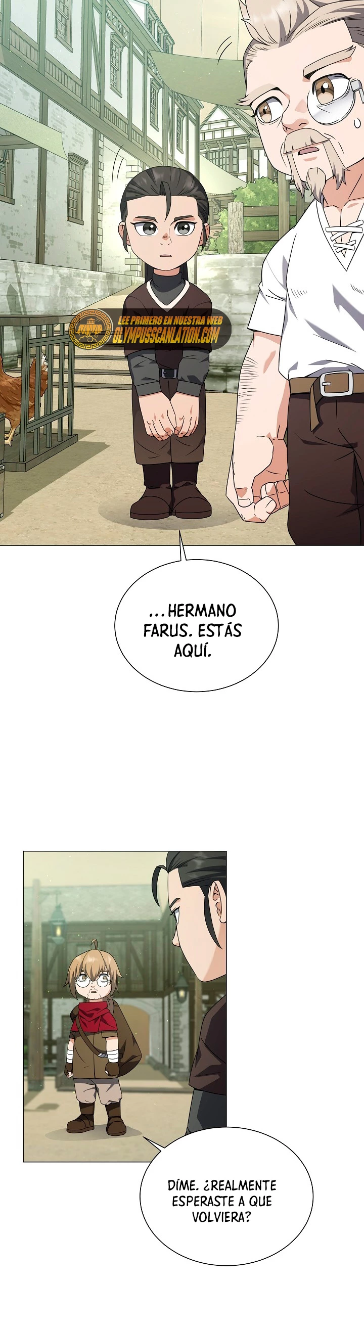 Restaurante callejero de un héroe retornado. capítulo 61, página 53