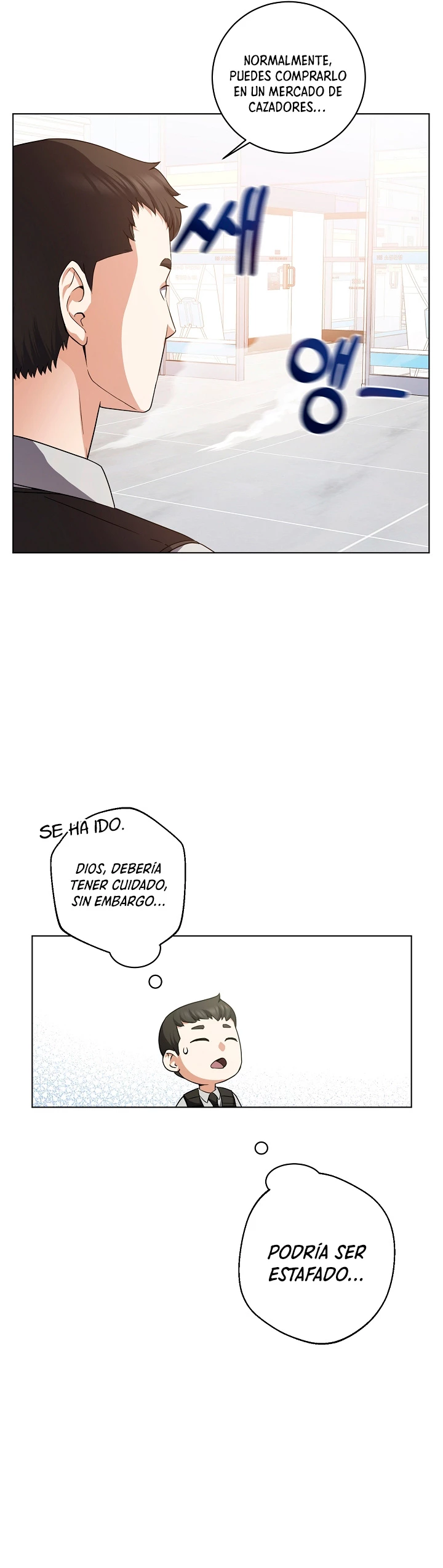 Restaurante callejero de un héroe retornado. capítulo 8, página 35