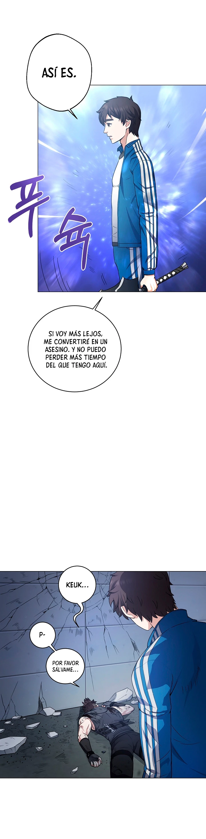 Restaurante callejero de un héroe retornado. capítulo 9, página 31