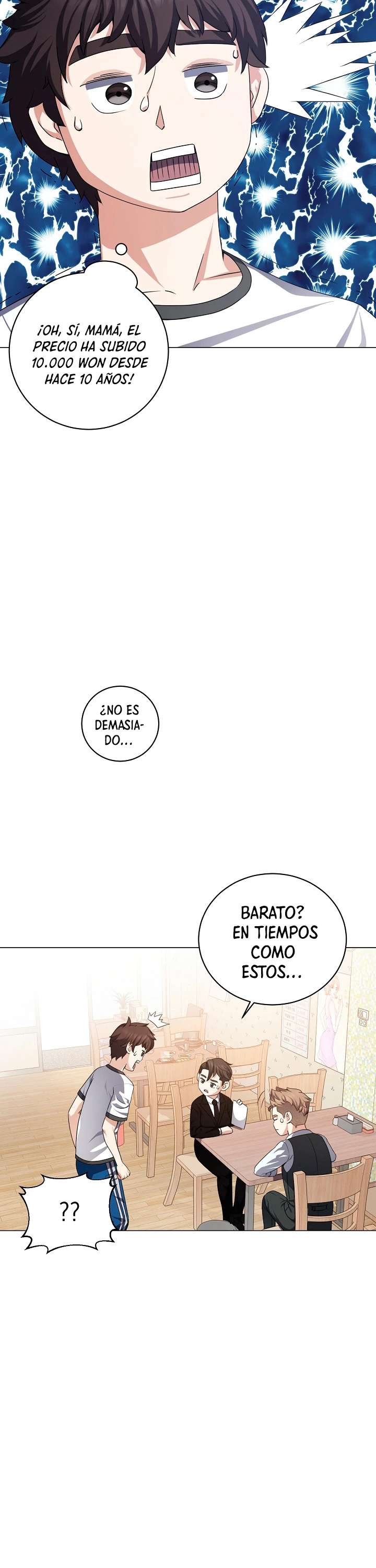 Restaurante callejero de un héroe retornado. capítulo 7, página 28
