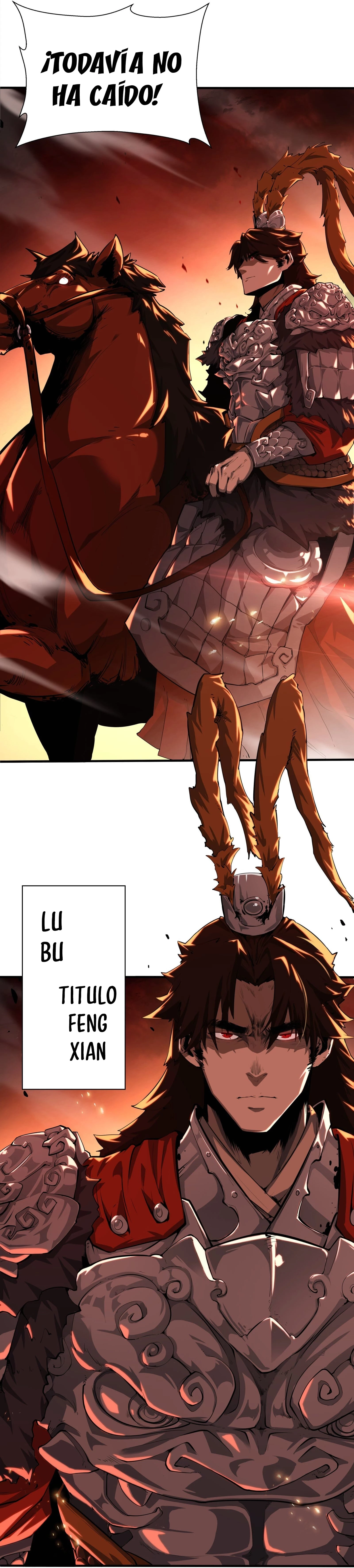 Resurrección, mi nombre es Lu Bu capítulo 1, página 13