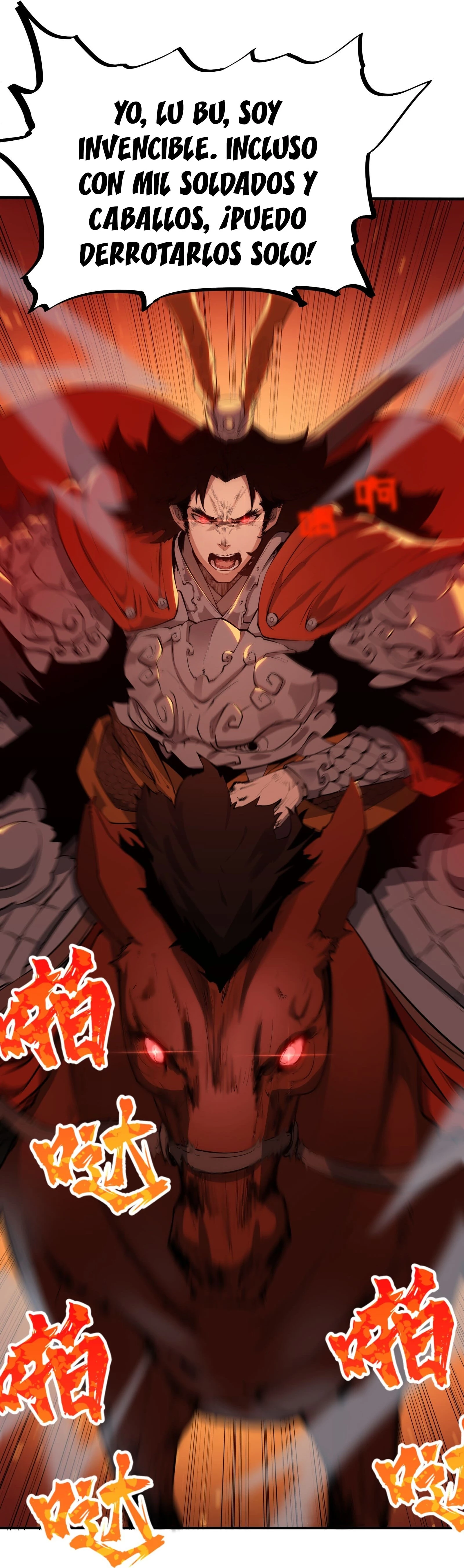 Resurrección, mi nombre es Lu Bu capítulo 1, página 22