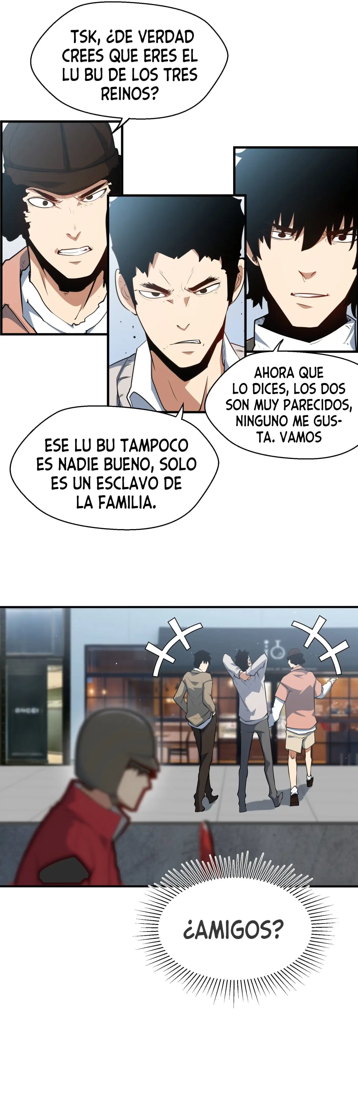 Resurrección, mi nombre es Lu Bu capítulo 1.5, página 32