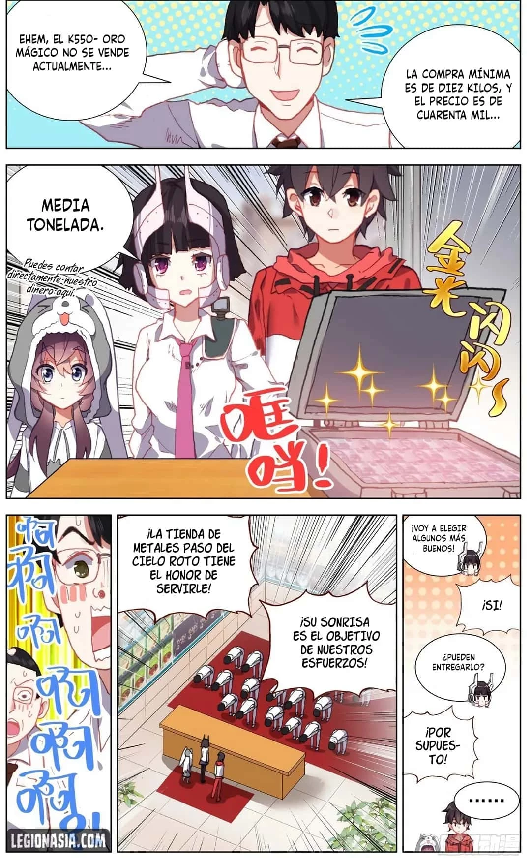 Rey diferente capítulo 144, página 6
