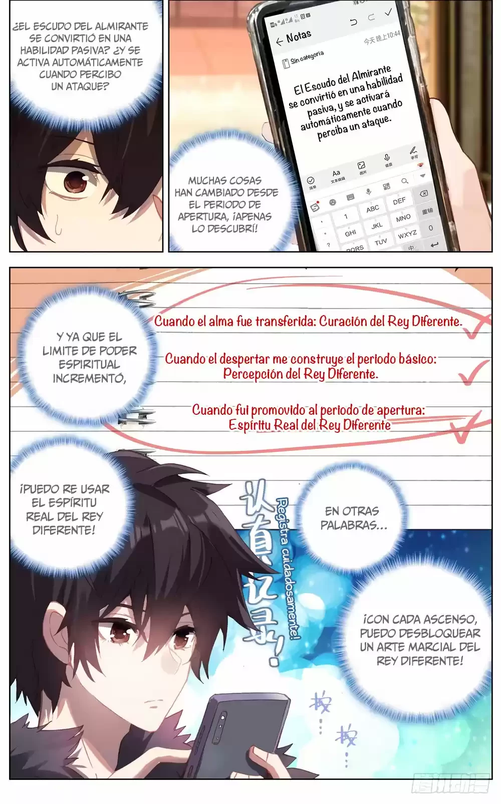 Rey diferente capítulo 36, página 5