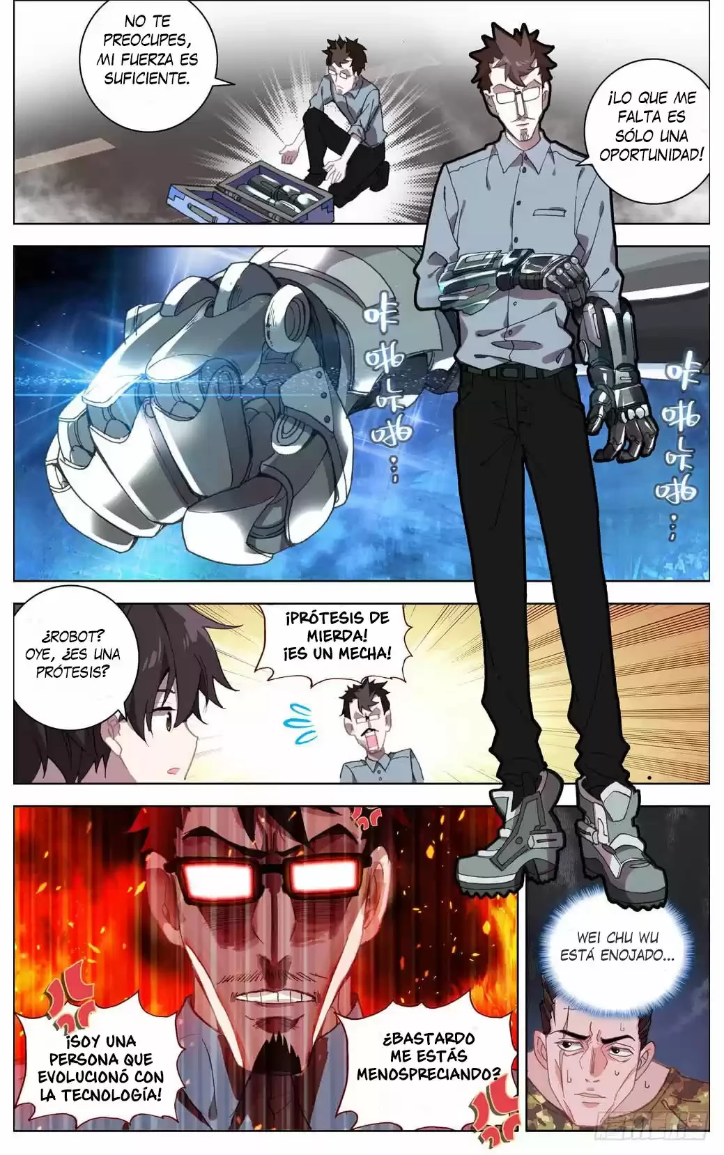 Rey diferente capítulo 7, página 6