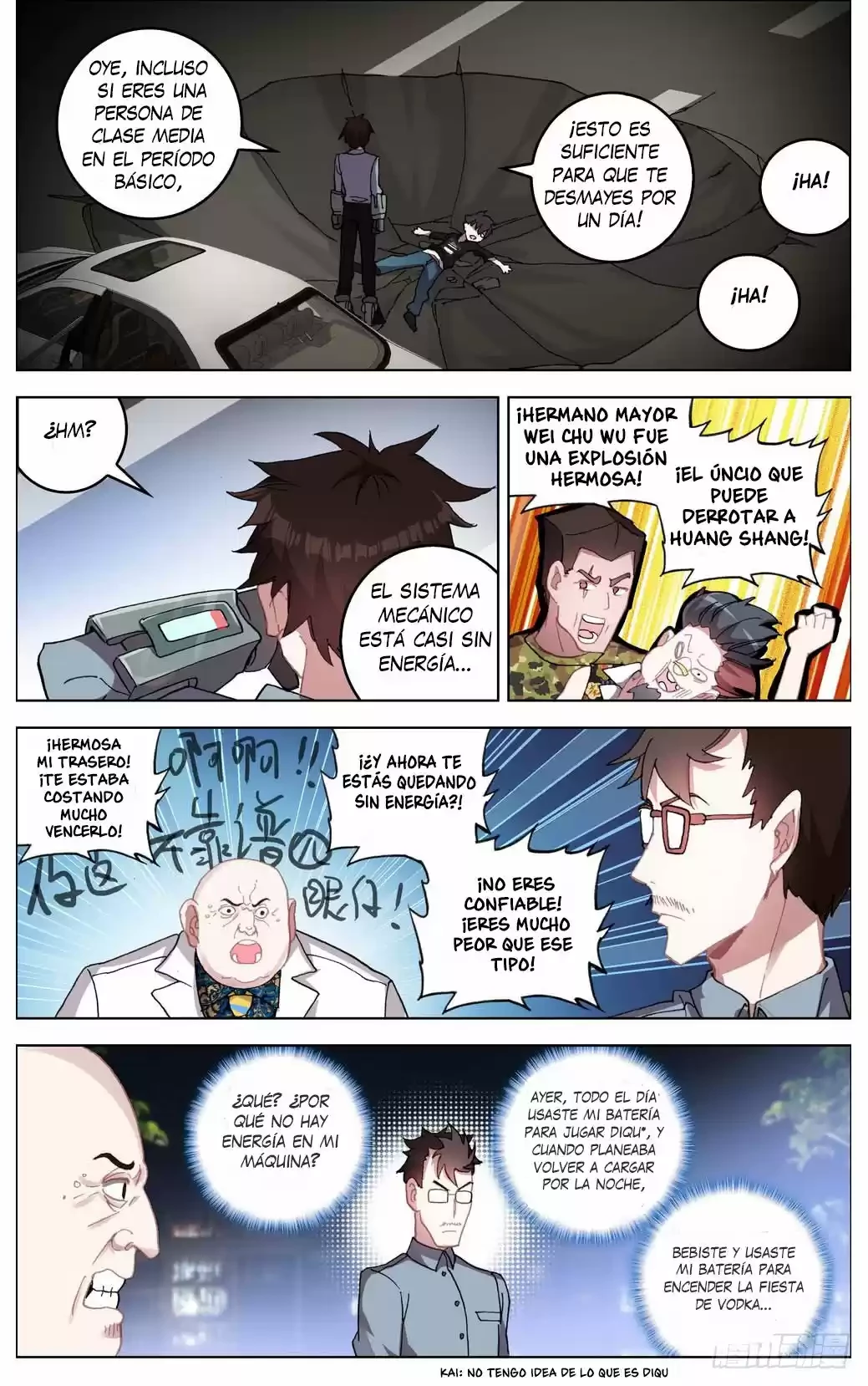 Rey diferente capítulo 7, página 14