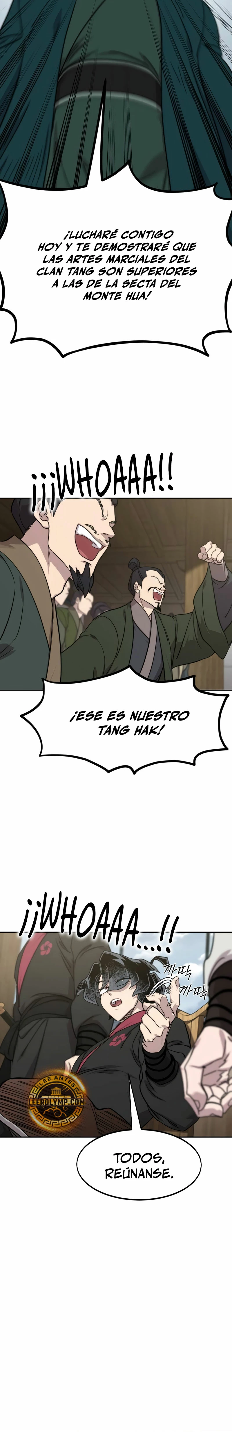 Secta de la montaña capítulo 141, página 36