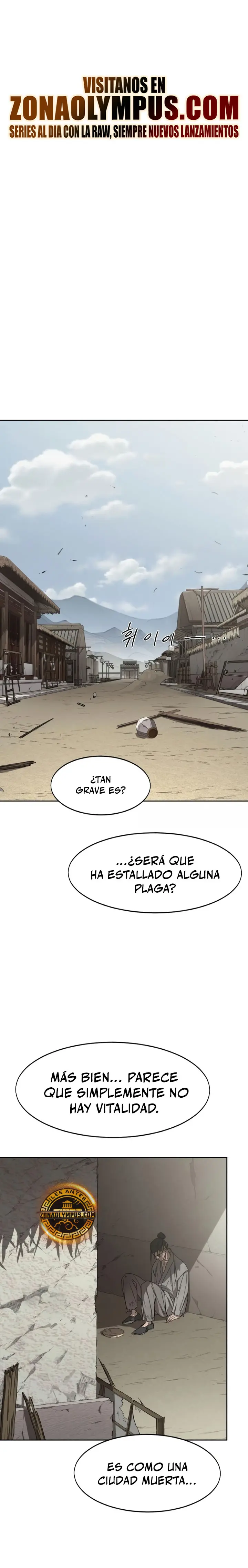 Secta de la montaña capítulo 154, página 1