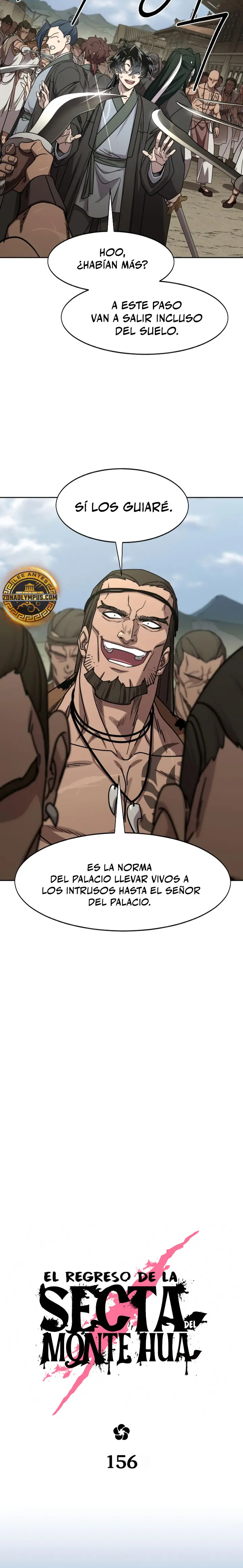 Secta de la montaña capítulo 156, página 16