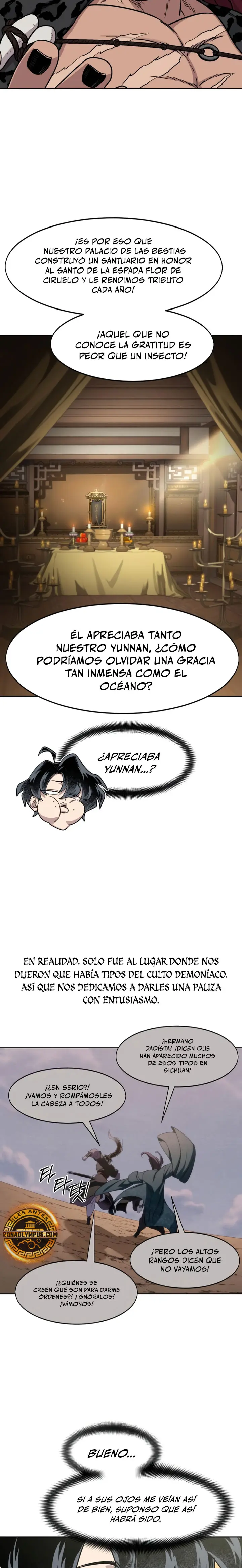 Secta de la montaña capítulo 158, página 36