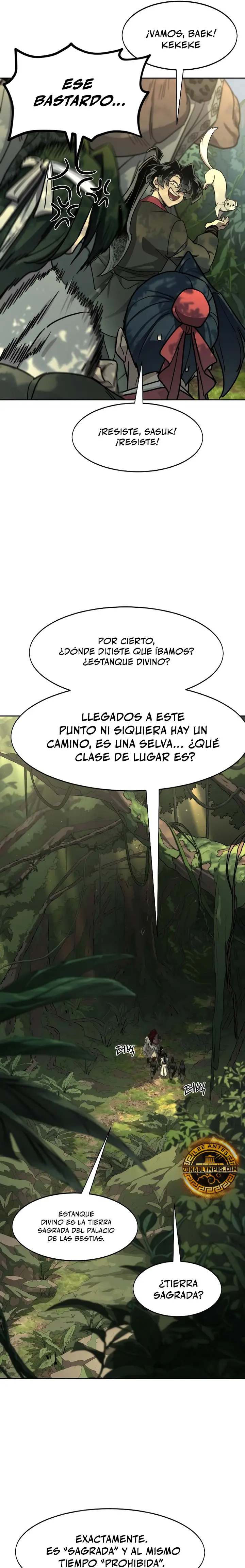 Secta de la montaña capítulo 160, página 19