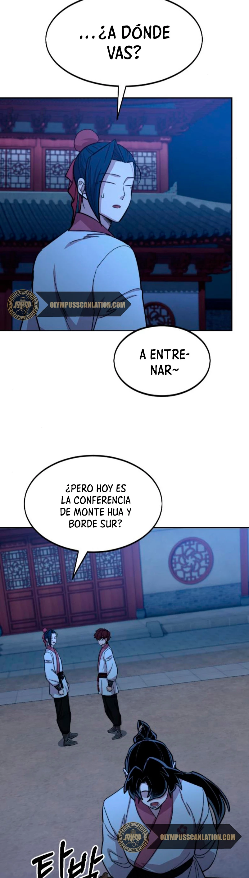 Secta de la montaña capítulo 56, página 54