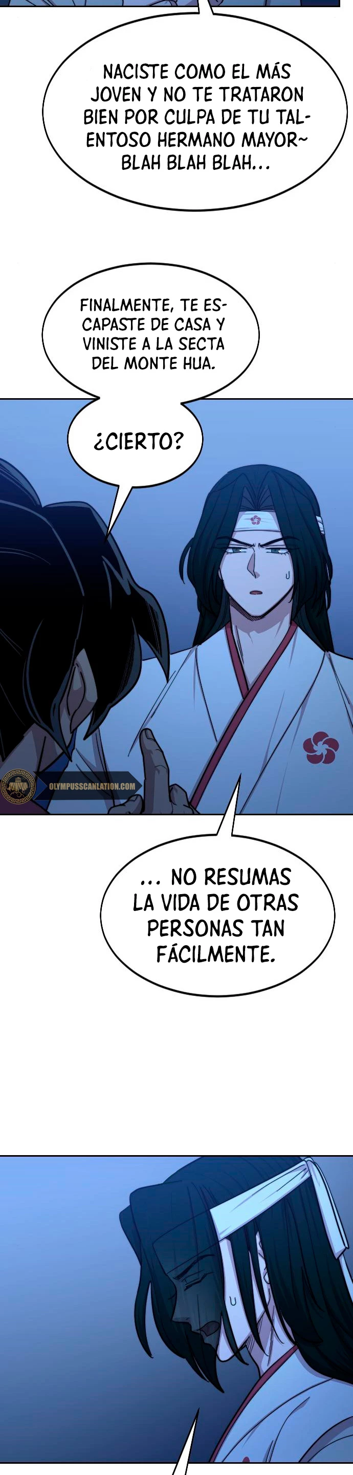 Secta de la montaña capítulo 57, página 49
