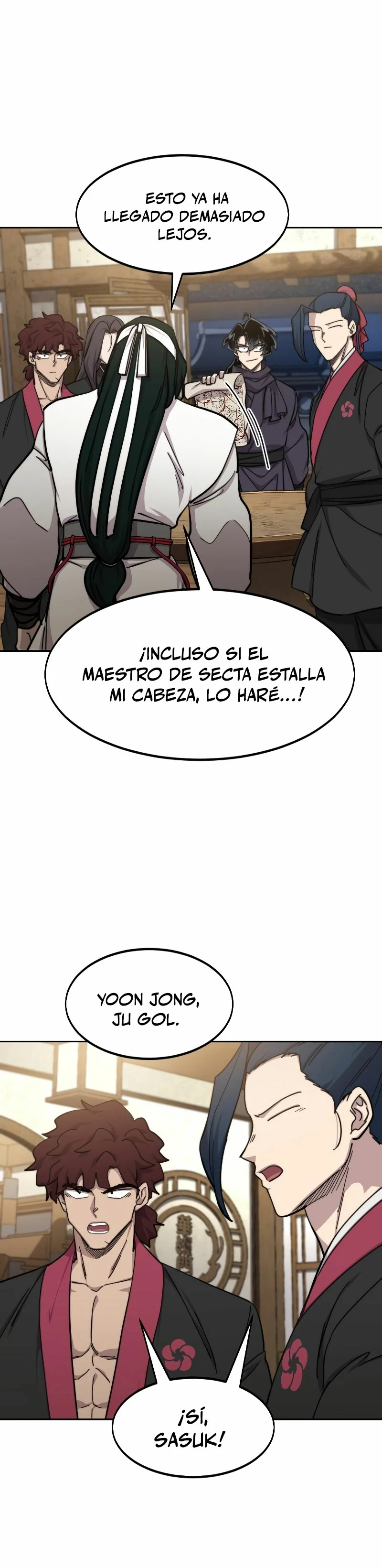 Secta de la montaña capítulo 84, página 33