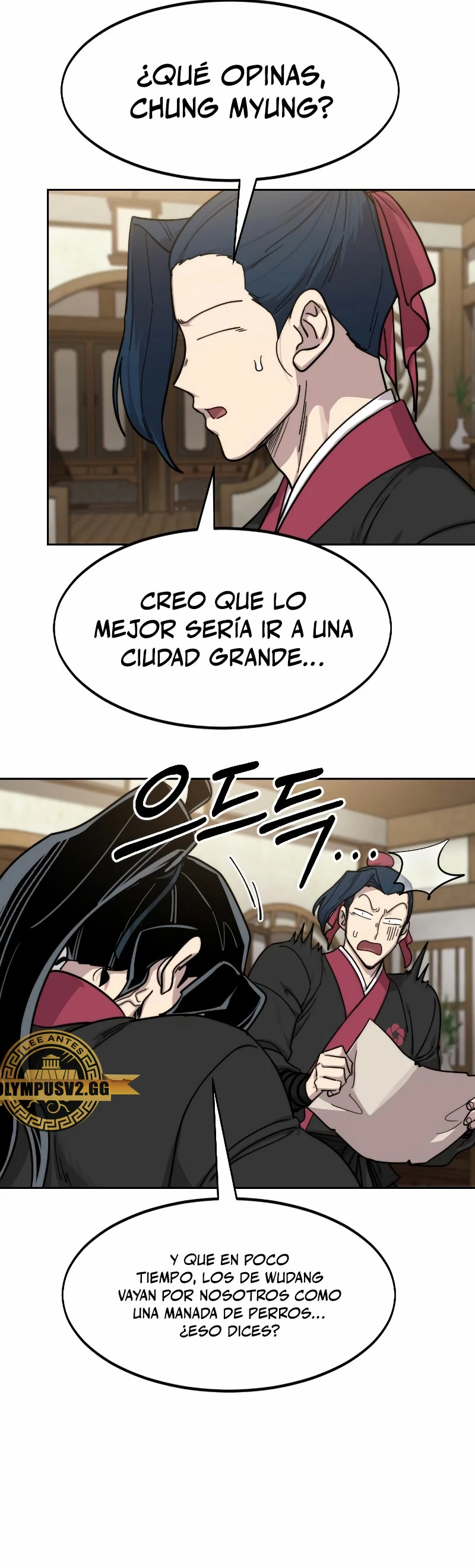 Secta de la montaña capítulo 85, página 34