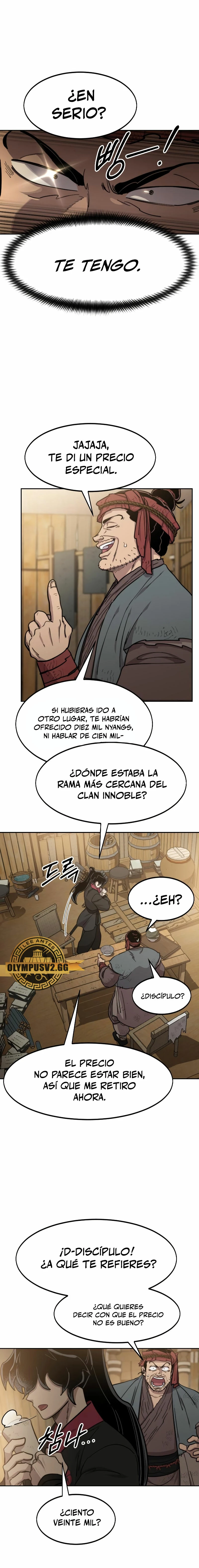 Secta de la montaña capítulo 87, página 38