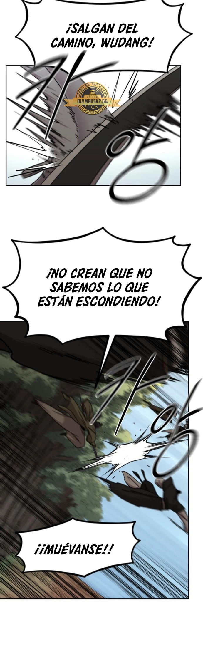 Secta de la montaña capítulo 90, página 37