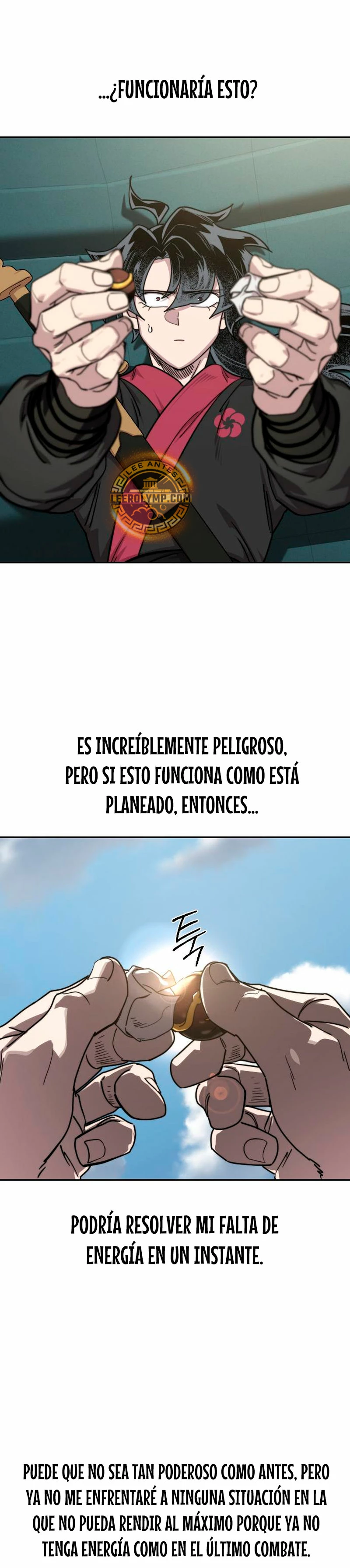 Secta de la montaña capítulo 136, página 38