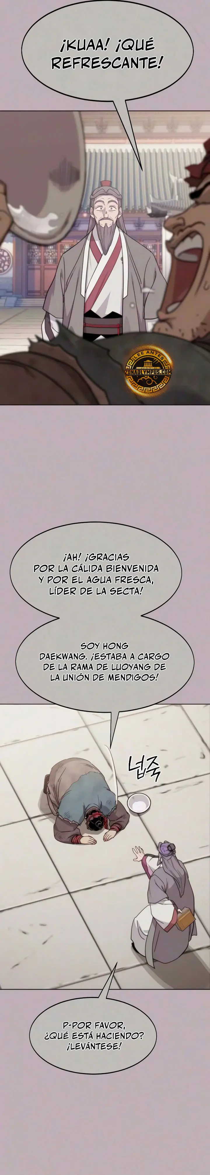 Secta de la montaña capítulo 182, página 8