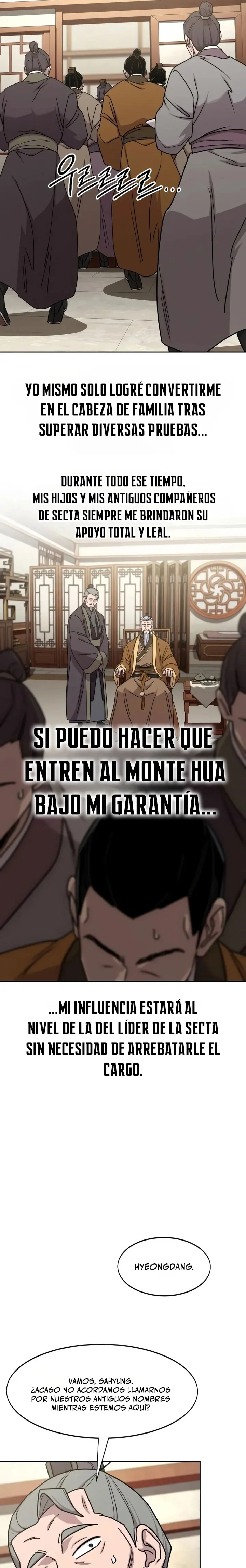 Secta de la montaña capítulo 184, página 8