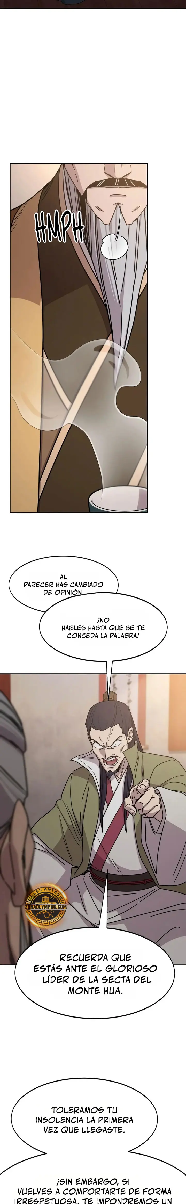 Secta de la montaña capítulo 184, página 20