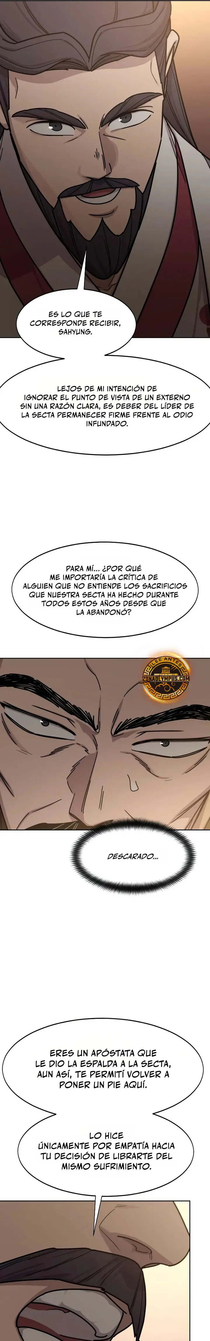Secta de la montaña capítulo 184, página 26