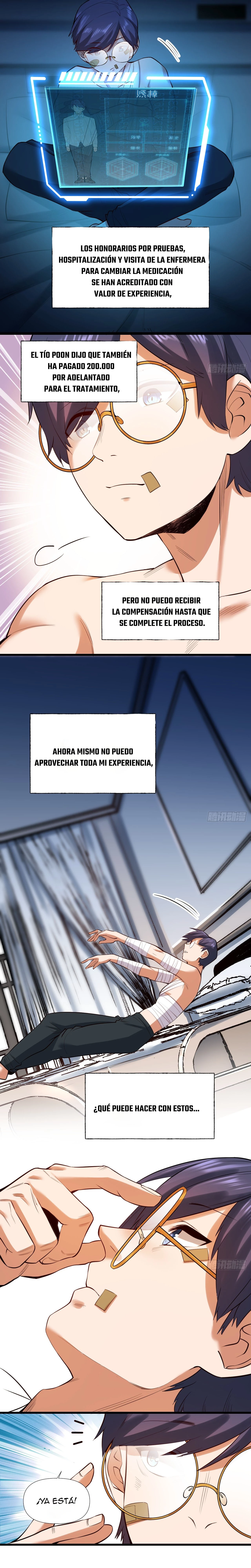 Seré Rey en esta vida, Usare el dinero para subir de Nivell capítulo 4, página 12