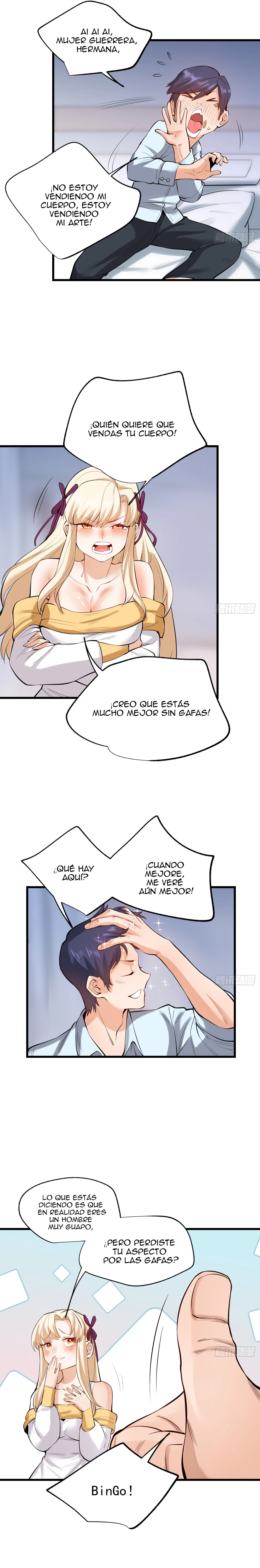Seré Rey en esta vida, Usare el dinero para subir de Nivell capítulo 5, página 8