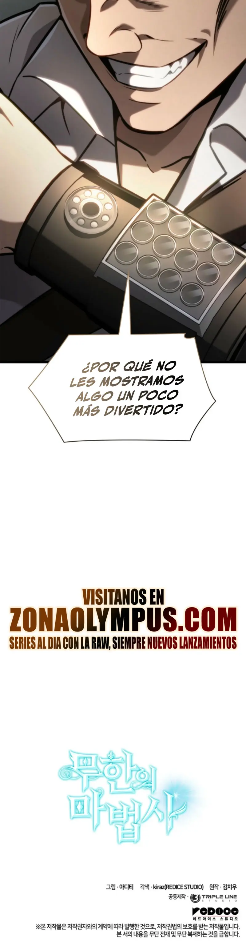 Shirone El Infinit0 (Mago infinito) capítulo 126, página 47