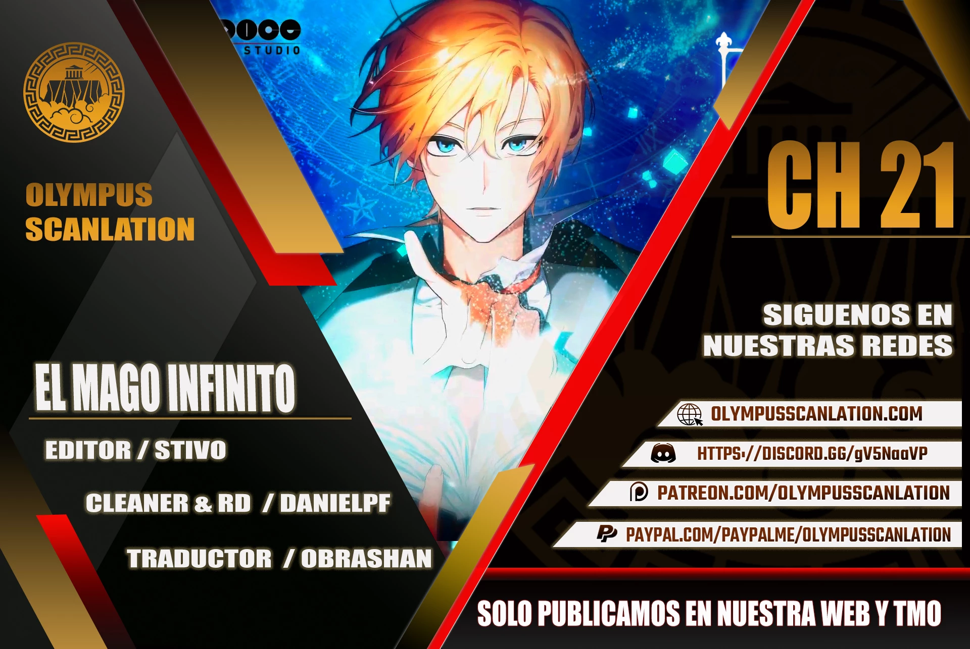 Shirone El Infinit0 (Mago infinito) capítulo 21, página 1