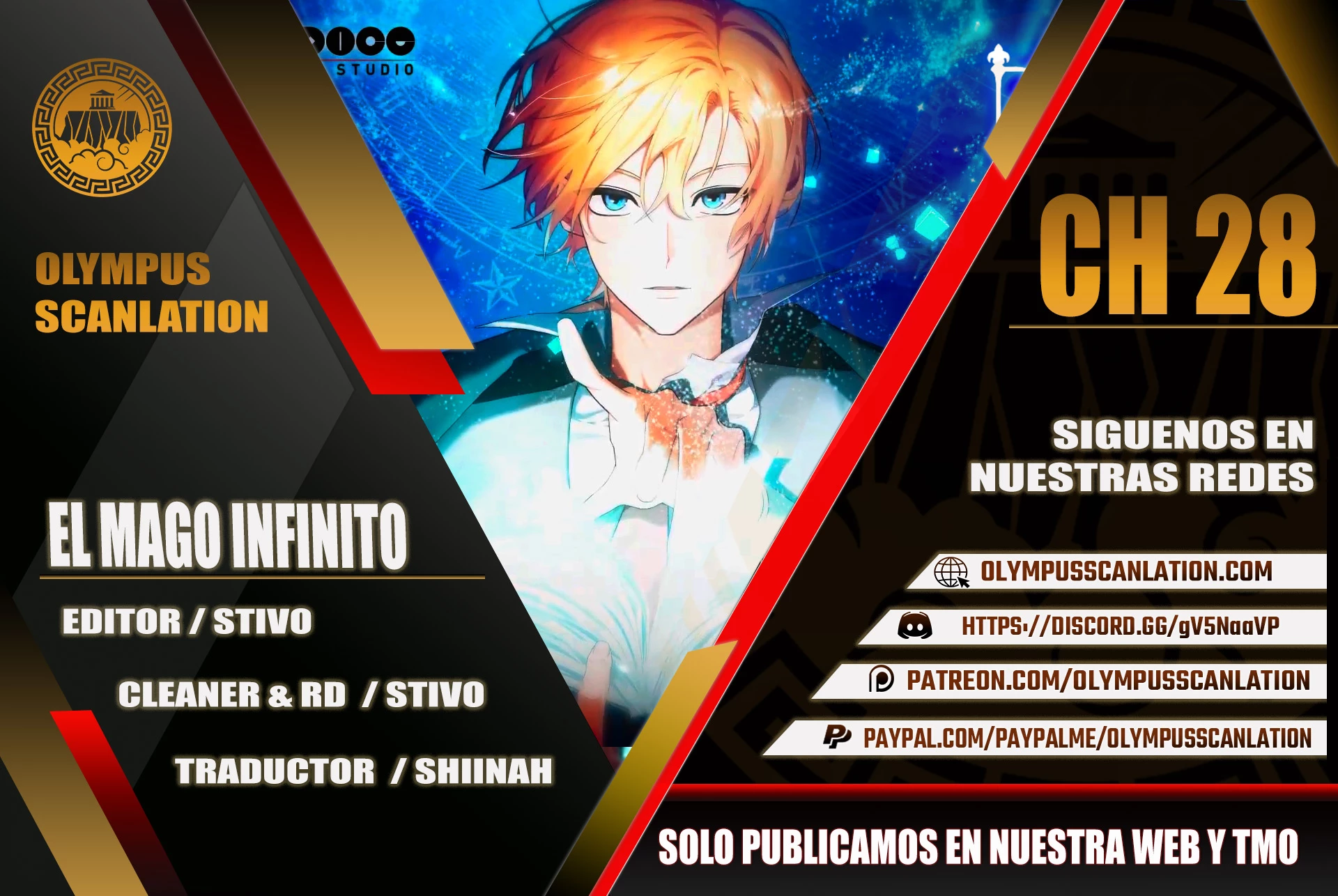 Shirone El Infinit0 (Mago infinito) capítulo 28, página 1
