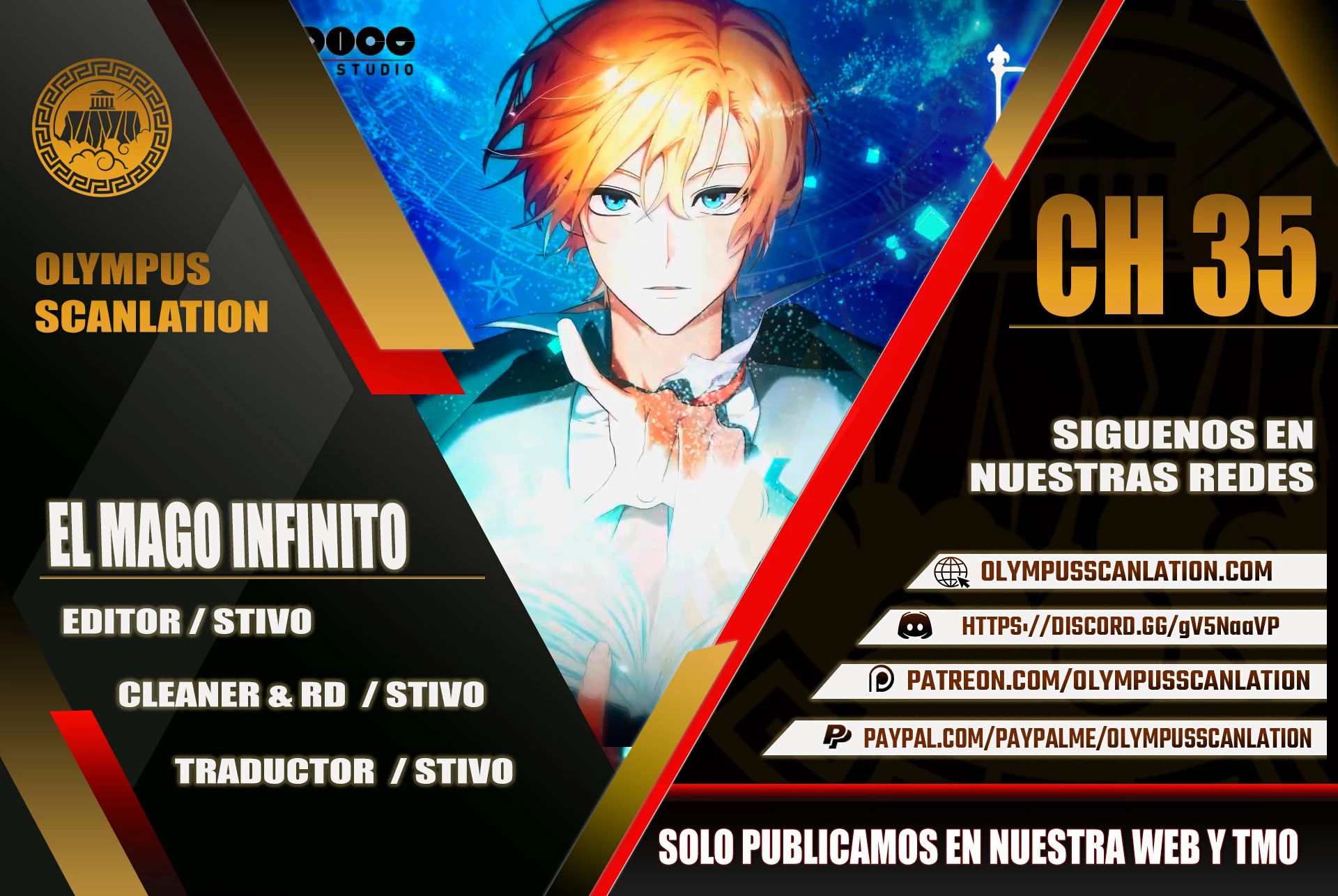 Shirone El Infinit0 (Mago infinito) capítulo 35, página 1